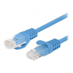 Patchcord LANBERG Cat.6 UTP 1.5m blue 10-pack