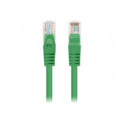Patchcord LANBERG Cat.6 UTP 1.5m green 10-pack