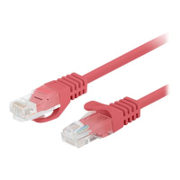 Patchcord LANBERG Cat.6 UTP 1.5m red 10-pack