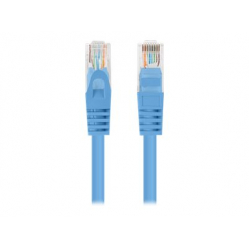 Patchcord LANBERG Cat.6 UTP 1m blue 10-pack