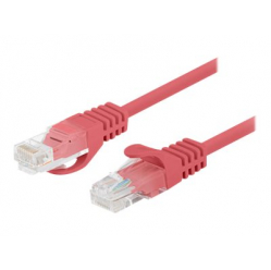 Patchcord LANBERG Cat.6 UTP 1m red 10-pack