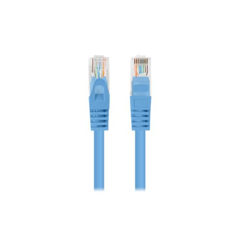 Patchcord LANBERG Cat.6 UTP 2m blue 10-pack