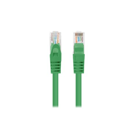 Patchcord LANBERG Cat.6 UTP 2m green 10-pack