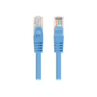 Patchcord LANBERG Cat.6 UTP 3m blue 10-pack