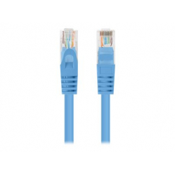Patchcord LANBERG Cat.6 UTP 3m blue 10-pack
