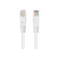 Patchcord LANBERG Cat.6 UTP 3m white 10-pack