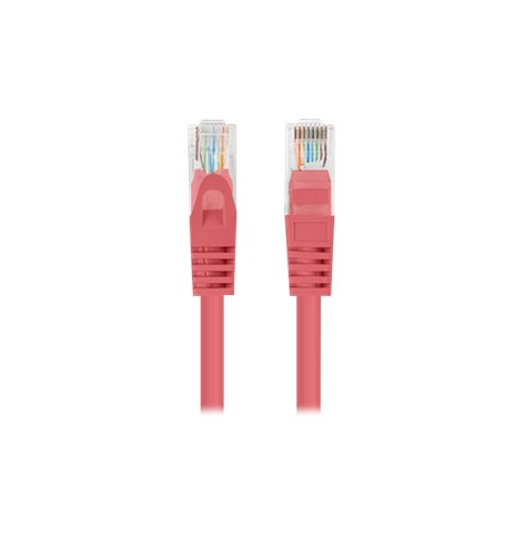 Patchcord LANBERG Cat.6 UTP 7.5m red