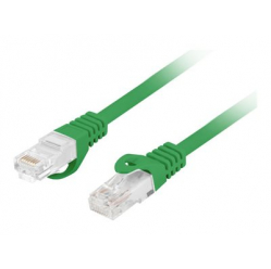 Patchcord LANBERG CAT.6 UTP LSZH CU 20m green Fluke Passed