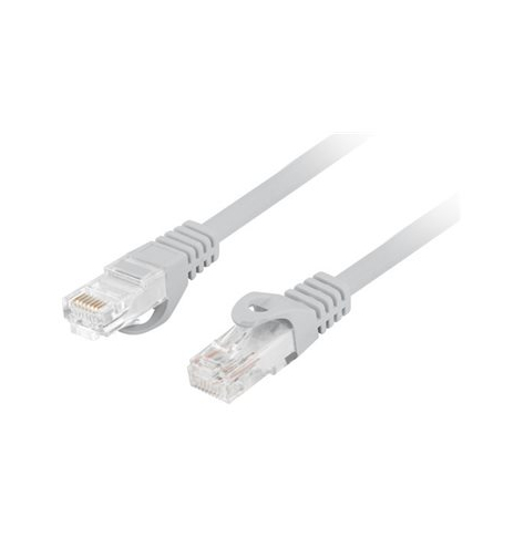 Patchcord LANBERG CAT.6 UTP LSZH CU 20m grey Fluke Passed