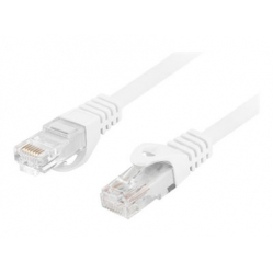 Patchcord LANBERG CAT.6 UTP LSZH CU 2m white Fluke Passed