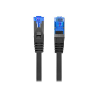 Patchcord LANBERG cat.6A FTP LSZH CCA 1.5m black