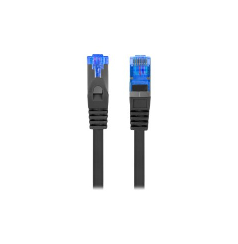 Patchcord LANBERG cat.6A FTP LSZH CCA 1.5m black