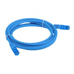 Patchcord LANBERG cat.6A FTP LSZH CCA 1.5m blue