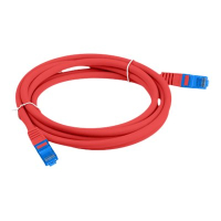 Patchcord LANBERG cat.6A FTP LSZH CCA 1.5m red