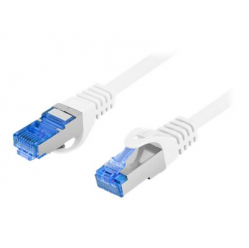Patchcord LANBERG cat.6A FTP LSZH CCA 1.5m white