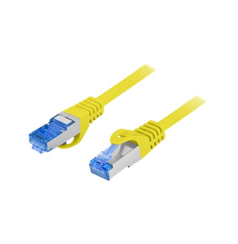 Patchcord LANBERG cat.6A FTP LSZH CCA 1.5m yellow
