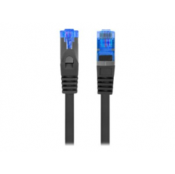 Patchcord LANBERG cat.6A FTP LSZH CCA 10m black