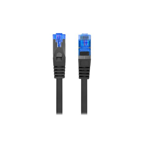 Patchcord LANBERG cat.6A FTP LSZH CCA 10m black
