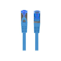 Patchcord LANBERG cat.6A FTP LSZH CCA 10m blue