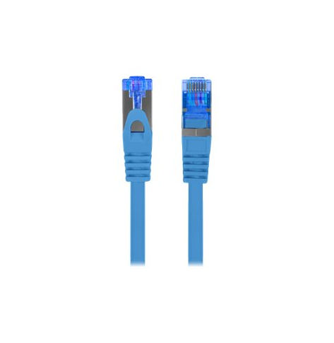 Patchcord LANBERG cat.6A FTP LSZH CCA 10m blue