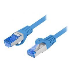 Patchcord LANBERG cat.6A FTP LSZH CCA 15m blue