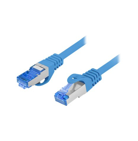 Patchcord LANBERG cat.6A FTP LSZH CCA 15m blue