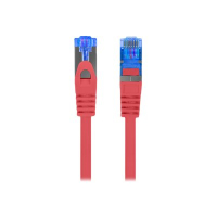 Patchcord LANBERG cat.6A FTP LSZH CCA 1m red