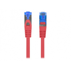 Patchcord LANBERG cat.6A FTP LSZH CCA 1m red