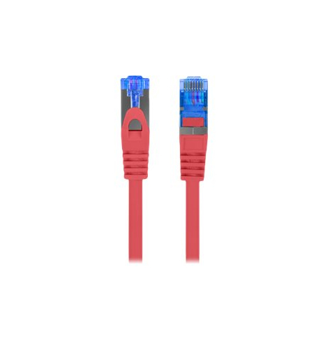 Patchcord LANBERG cat.6A FTP LSZH CCA 1m red