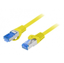 Patchcord LANBERG cat.6A FTP LSZH CCA 1m yellow