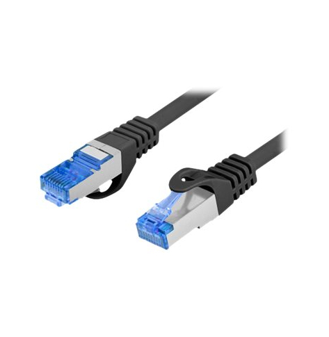 Patchcord LANBERG cat.6A FTP LSZH CCA 20m black