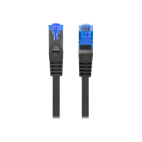 Patchcord LANBERG cat.6A FTP LSZH CCA 2m black