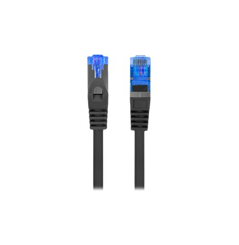 Patchcord LANBERG cat.6A FTP LSZH CCA 2m black