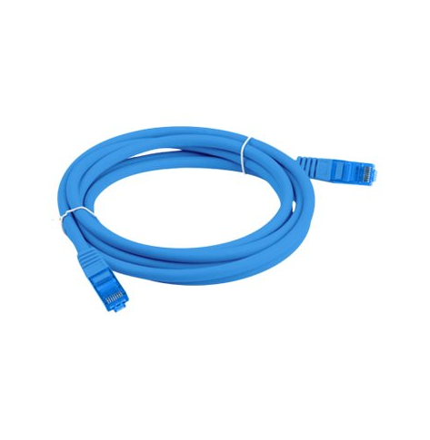 Patchcord LANBERG cat.6A FTP LSZH CCA 2m blue