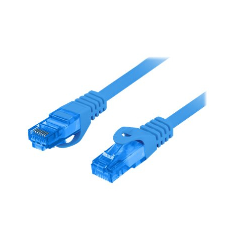 Patchcord LANBERG cat.6A FTP LSZH CCA 3m blue