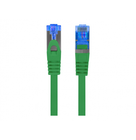 Patchcord LANBERG cat.6A FTP LSZH CCA 3m green