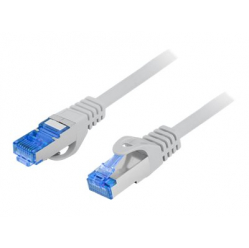 Patchcord LANBERG cat.6A FTP LSZH CCA 3m grey