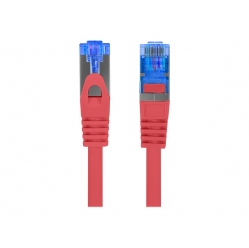 Patchcord LANBERG cat.6A FTP LSZH CCA 3m red