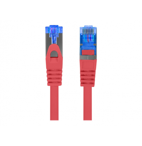 Patchcord LANBERG cat.6A FTP LSZH CCA 3m red