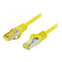 Patchcord LANBERG Cat.6A S/FTP LSZH CU 1.5m yellow
