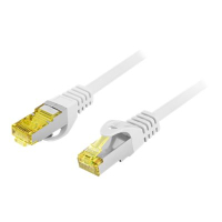 Patchcord LANBERG cat.6A S/FTP LSZH CU 1m grey
