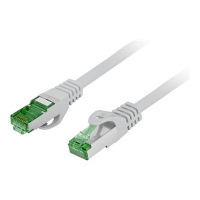 Patchcord LANBERG CAT.7 S/FTP LSZH CU 15m grey Fluke Passed