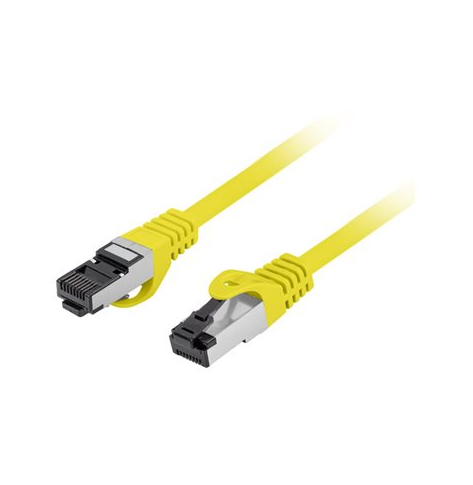 Patchcord LANBERG Kat 8 1 S/FTP LSZH CU 0.25m z