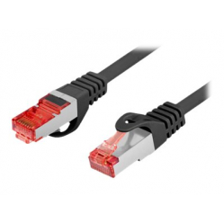 Patchcord LANBERG kat.6 FTP LSZH CU 1.5m czarny Fluke passed