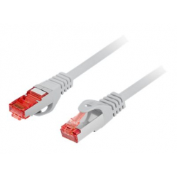 Patchcord LANBERG kat.6 FTP LSZH CU 1m szary Fluke passed