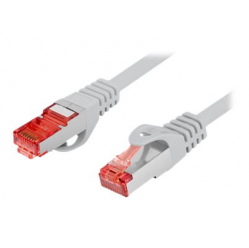 Patchcord LANBERG kat.6 FTP LSZH CU 2m szary Fluke passed