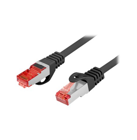Patchcord LANBERG kat.6 FTP LSZH CU 5m czarny Fluke passed