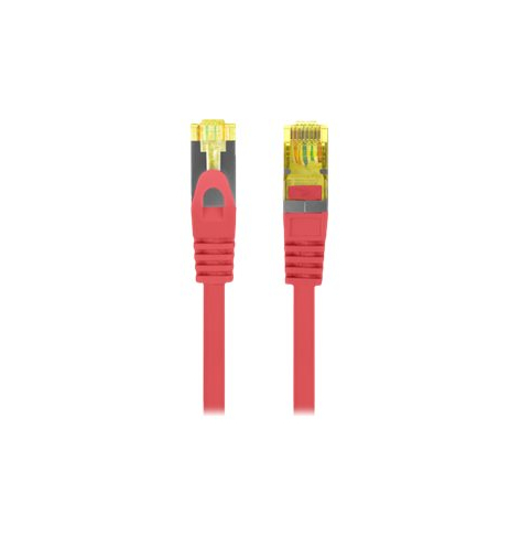 Patchcord LANBERG Kat.6A S/FTP LSZH CU 2m czerwony