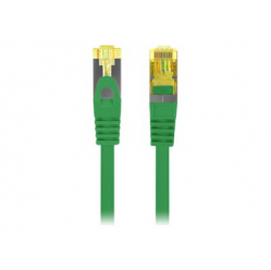 Patchcord LANBERG Kat.6A S/FTP LSZH CU 2m zielony