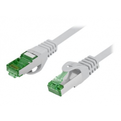 Patchcord LANBERG kat.7 S/FTP LSZH CU 1m szary Fluke passed